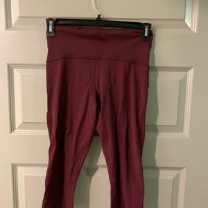 Lu Lu lemon cropped leggings!